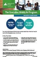 MultiLife Program - Key Person Flyer 