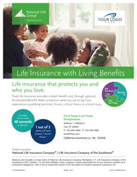 Living Benefits Cobrand Flyer Thumbnail
