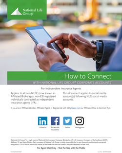 Image of How to Connect Brochure from National Life Group