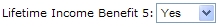 Lifetime Income Benefit 5